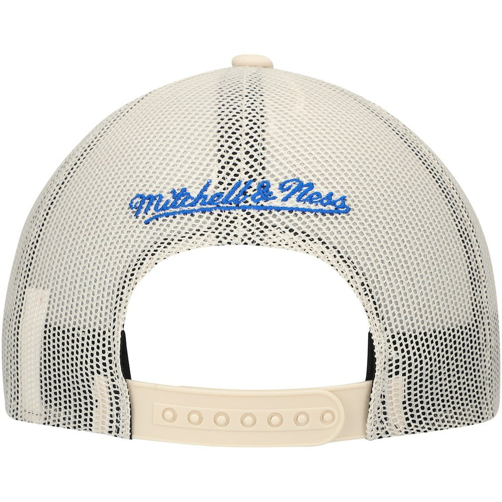 Golden State Warriors Trucker Adjustable Hat sale - Cream | Mitchell & Ness on sale