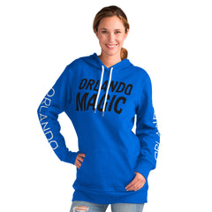 Orlando Magic G-III 4Her by Carl Banks Women's Base Coach Pullover Hoodie - Blue on sale