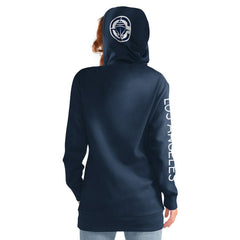 LA Clippers G-III 4Her by Carl Banks Women's Base Coach Pullover Hoodie - Navy outlet