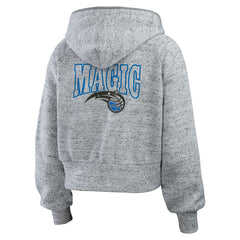 Orlando Magic WEAR by Erin Andrews Women's Speckled Radiator Full-Zip Hoodie - Heather Gray on sale