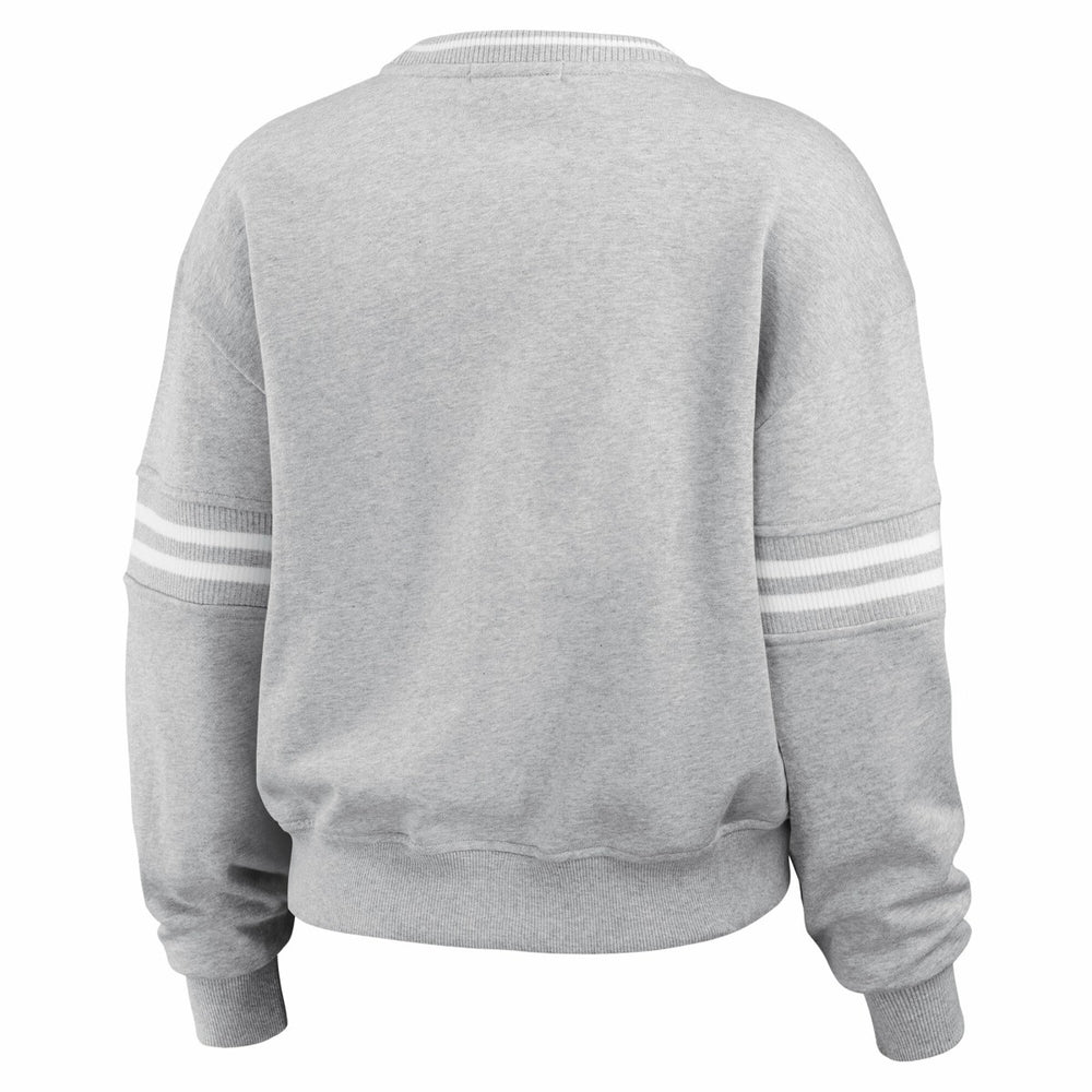 Phoenix Suns WEAR by Erin Andrews Women's French Terry Pullover Sweatshirt - Heather Gray cheap