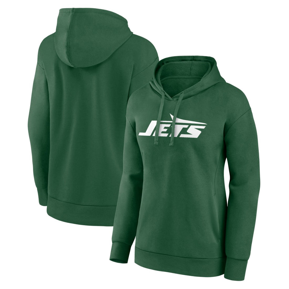 New York Jets Women's Primary Logo Pullover Hoodie - Green for sale