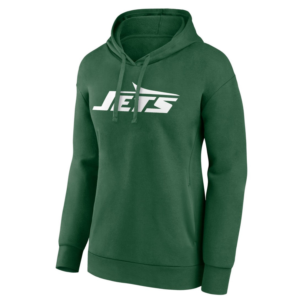 New York Jets Women's Primary Logo Pullover Hoodie - Green for sale