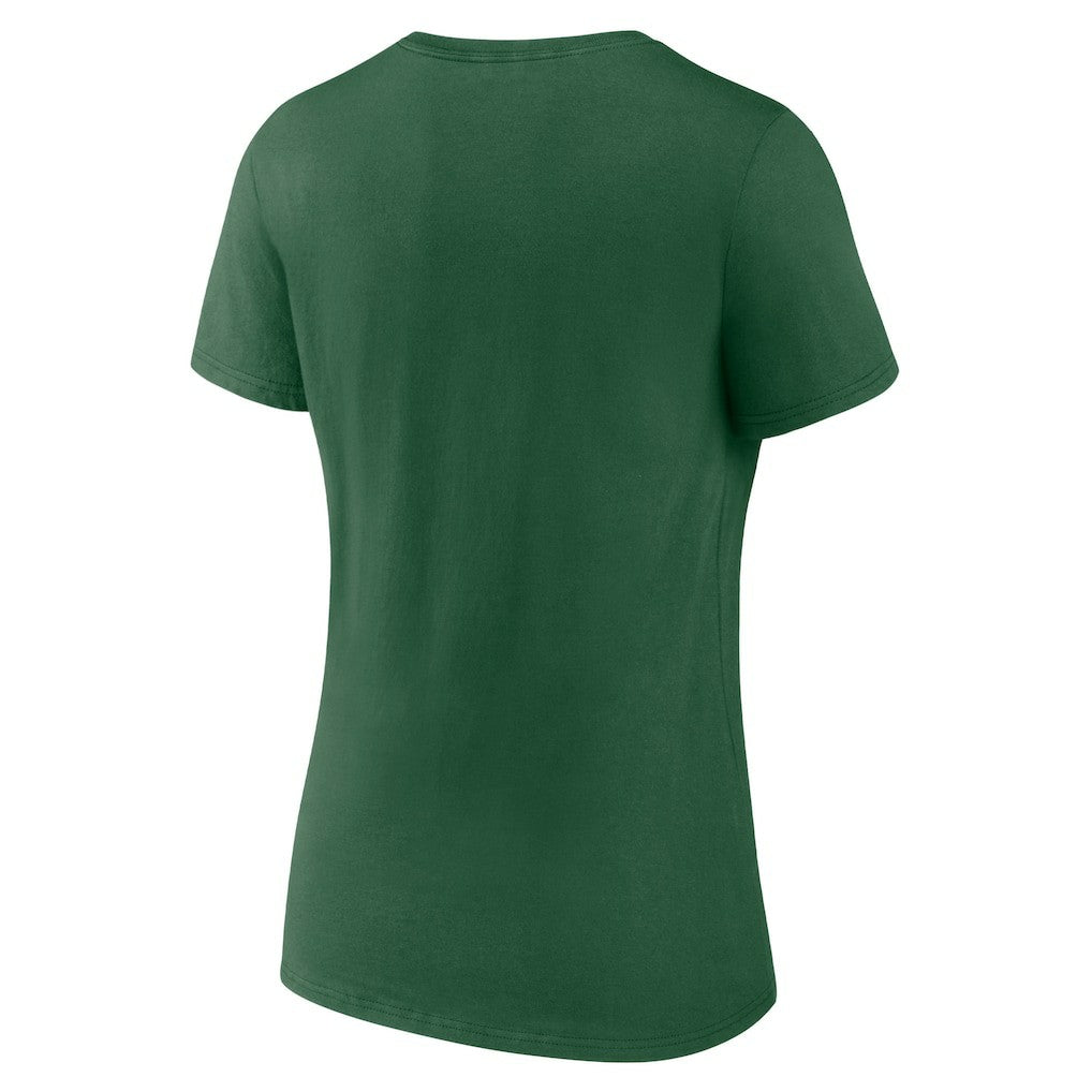New York Jets Women's Team Lock-Up V-Neck T-Shirt - Green cheap