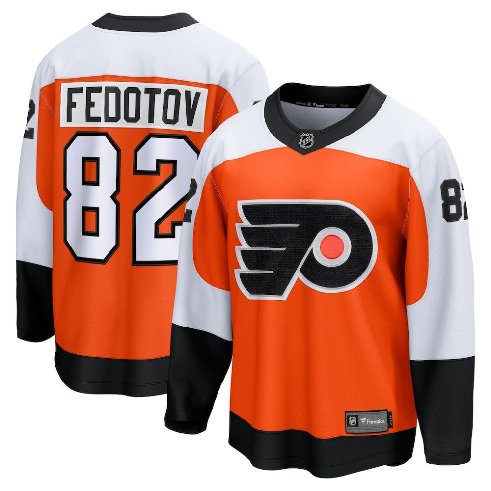 Ivan Fedotov Philadelphia Flyers Fanatics Home Premier Breakaway Player Jersey Orange