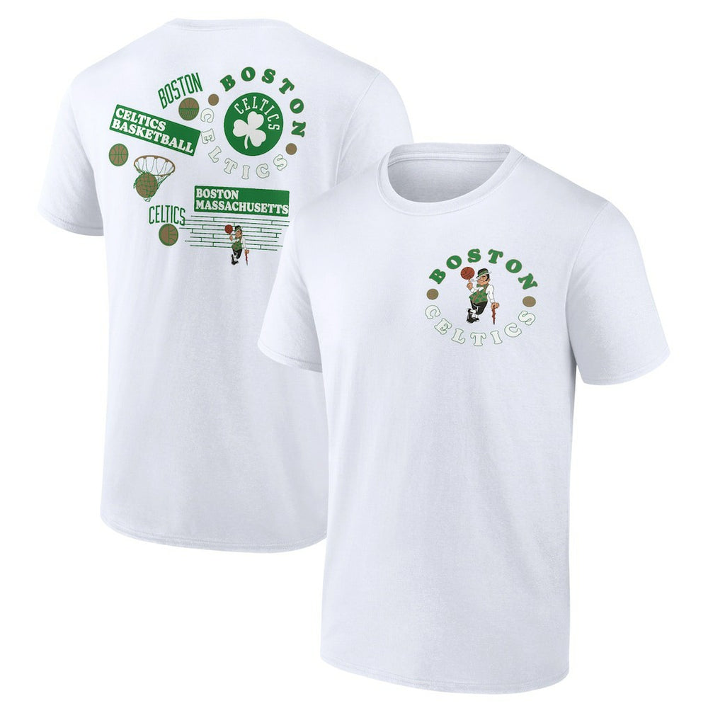Boston Celtics Street Collective T-Shirt - White sale