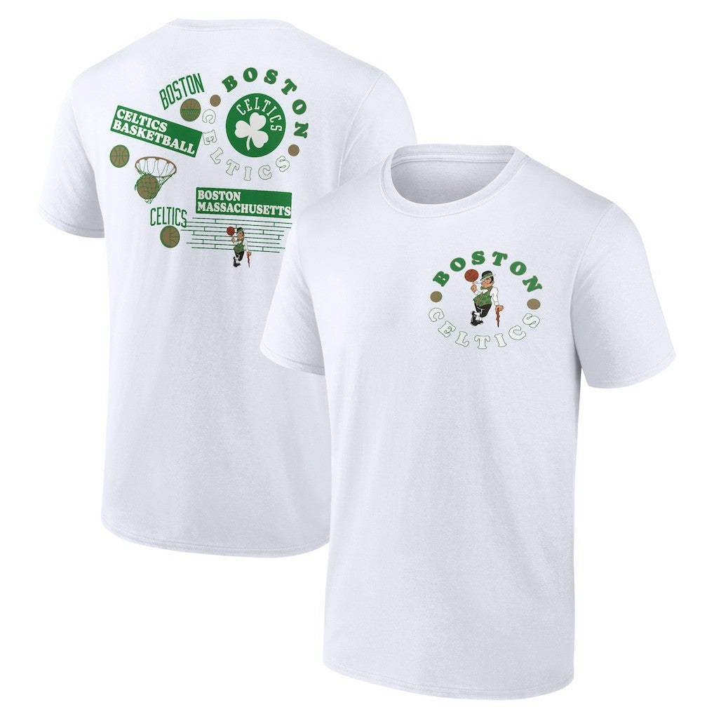 Boston Celtics Street Collective T-Shirt - White sale