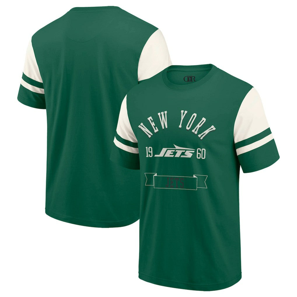 New York Jets Darius Rucker Collection Football T-Shirt - Green discount