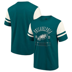 Philadelphia Eagles Darius Rucker Collection Football T-Shirt - Midnight Green discount