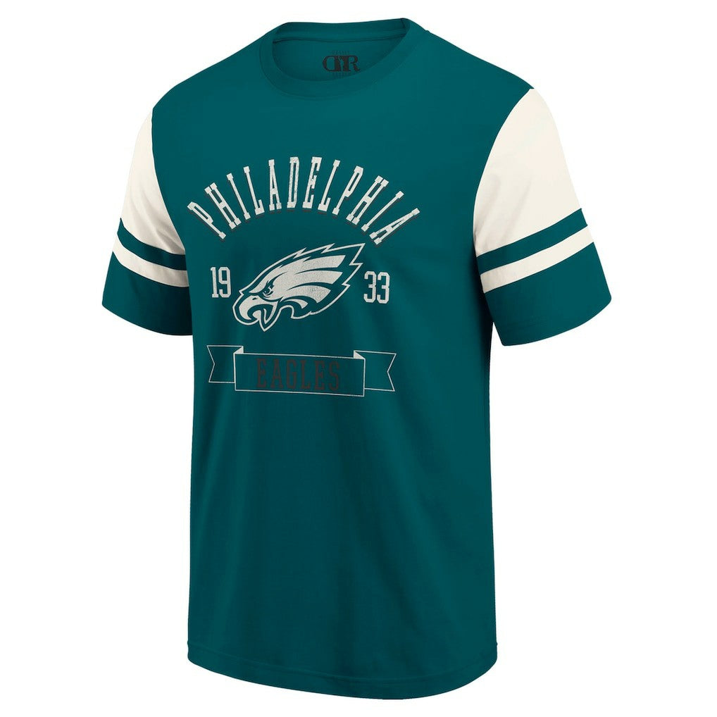 Philadelphia Eagles Darius Rucker Collection Football T-Shirt - Midnight Green discount