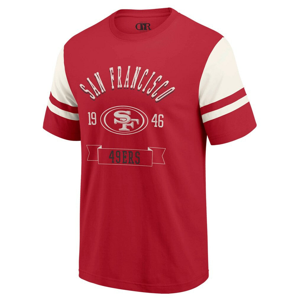 San Francisco 49ers Darius Rucker Collection Football T-Shirt - Scarlet outlet