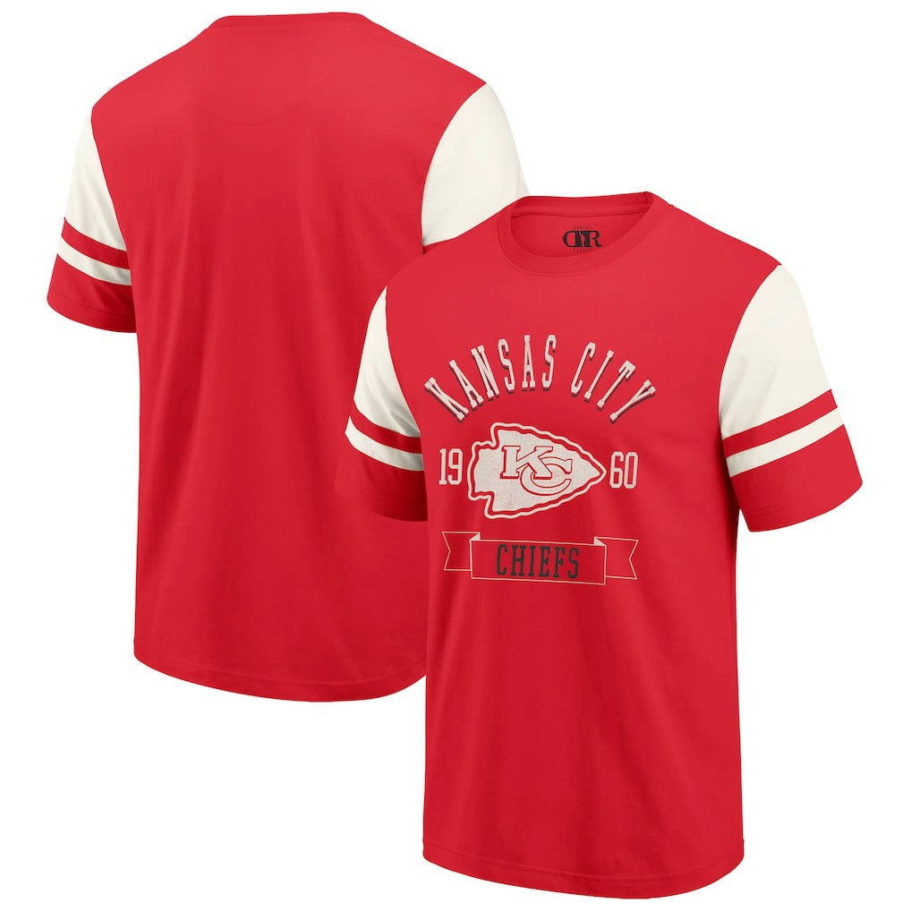 Kansas City Chiefs Darius Rucker Collection Football T-Shirt - Red for sale