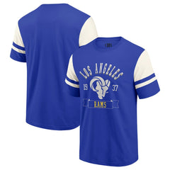 Los Angeles Rams Darius Rucker Collection Football T-Shirt - Royal online