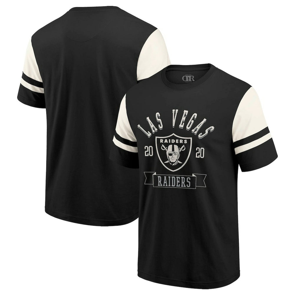 Las Vegas Raiders Darius Rucker Collection Football T-Shirt - Black outlet