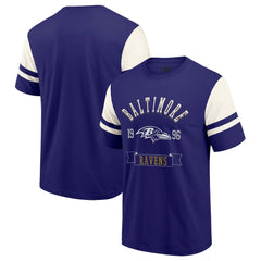 Baltimore Ravens Darius Rucker Collection Football T-Shirt - Purple cheap