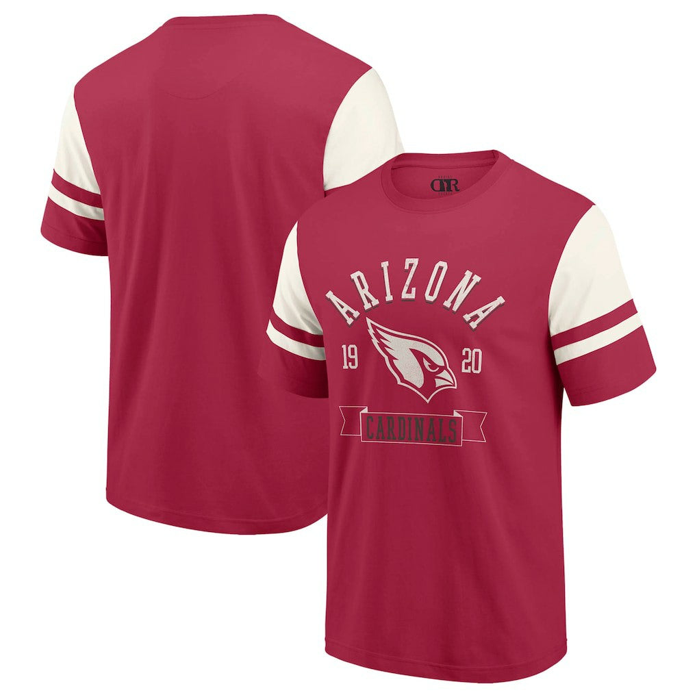 Arizona Cardinals Darius Rucker Collection Football T-Shirt - Cardinal on sale