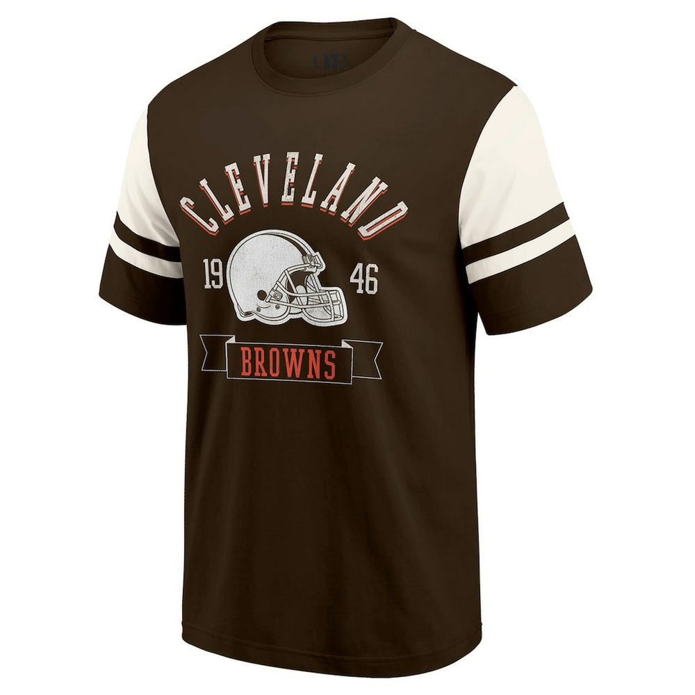 Cleveland Browns Darius Rucker Collection Football T-Shirt - Brown online