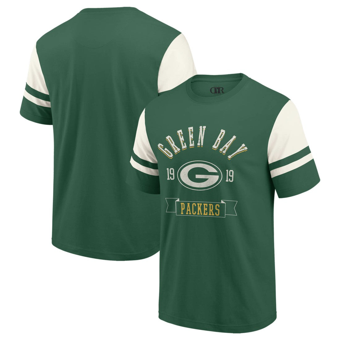 Green Bay Packers Darius Rucker Collection Football T-Shirt - Green online