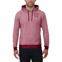 Washington Commanders Darius Rucker Collection Tonal Knit Pullover Hoodie - Burgundy online