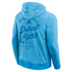 Detroit Lions Darius Rucker Collection Tonal Knit Pullover Hoodie - Blue for sale