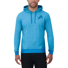 Detroit Lions Darius Rucker Collection Tonal Knit Pullover Hoodie - Blue for sale