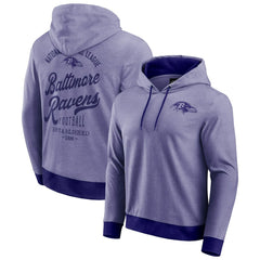 Baltimore Ravens Darius Rucker Collection Tonal Knit Pullover Hoodie - Purple on sale
