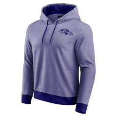 Baltimore Ravens Darius Rucker Collection Tonal Knit Pullover Hoodie - Purple on sale
