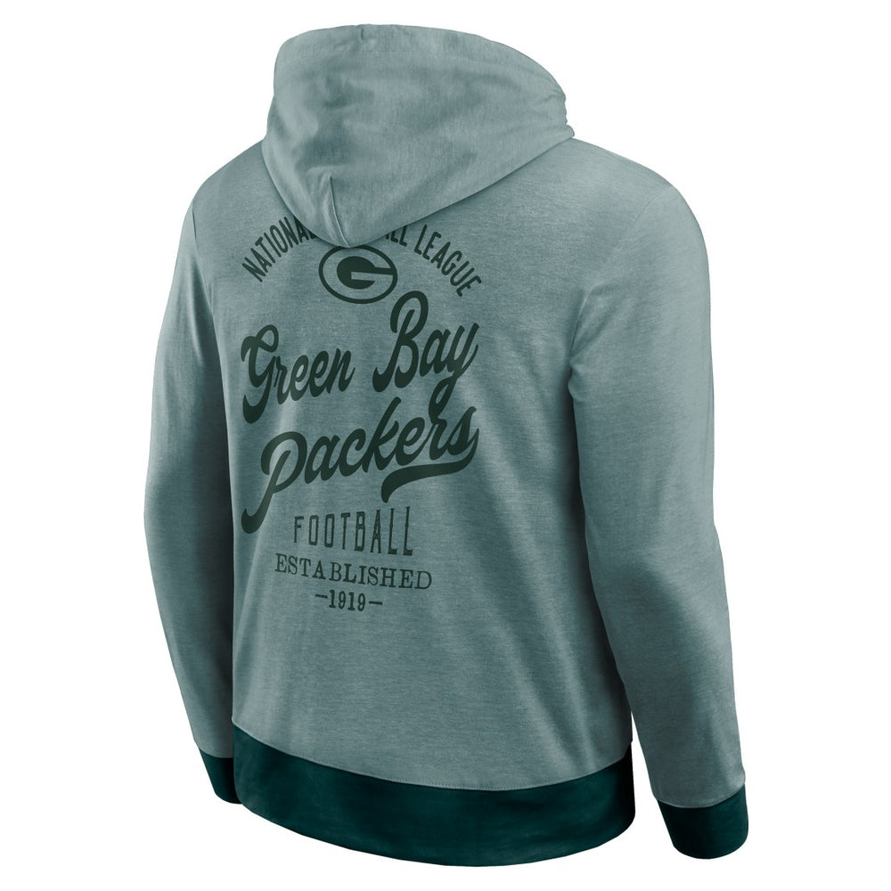 Green Bay Packers Darius Rucker Collection Tonal Knit Pullover Hoodie - Green cheap