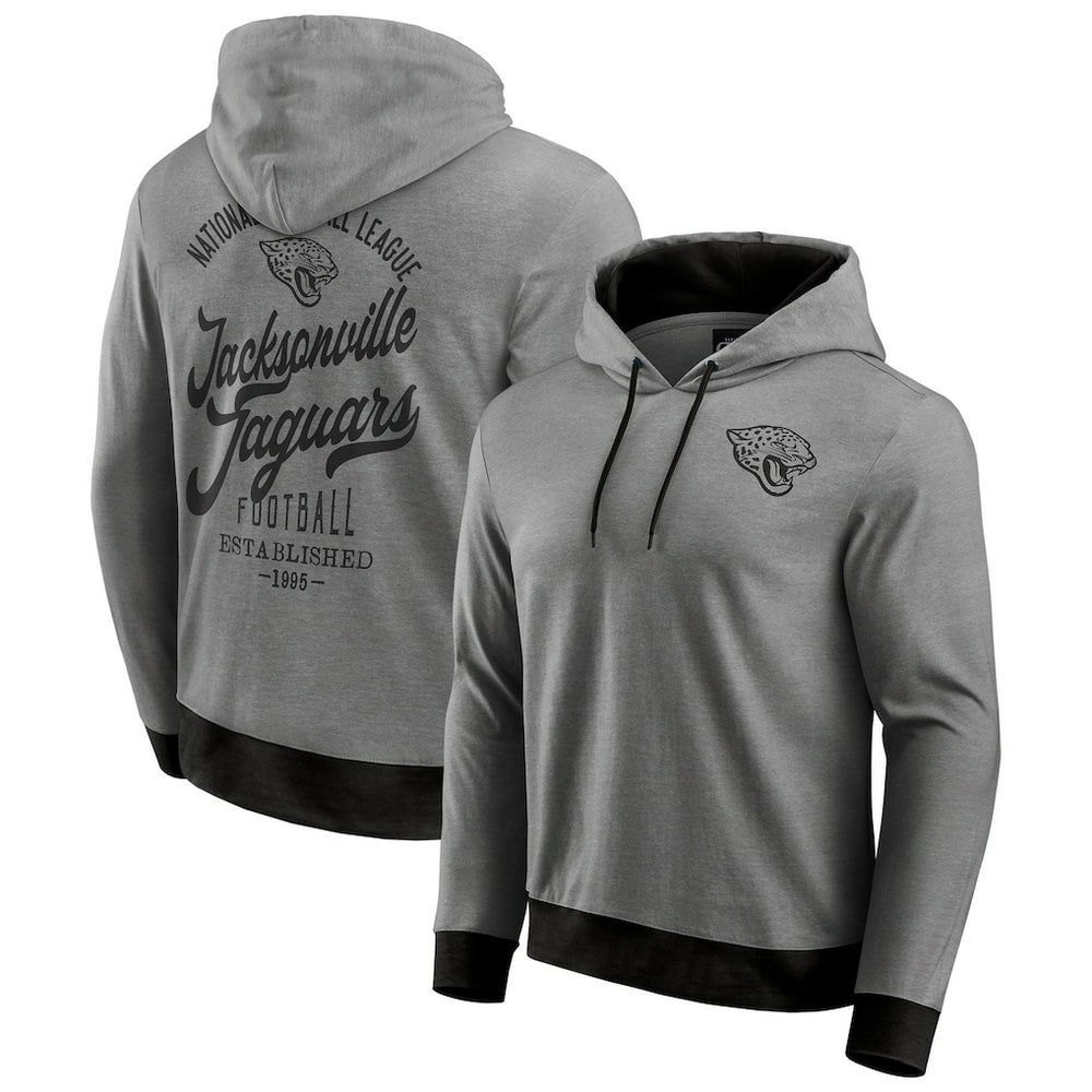 Jacksonville Jaguars Darius Rucker Collection Tonal Knit Pullover Hoodie - Black outlet