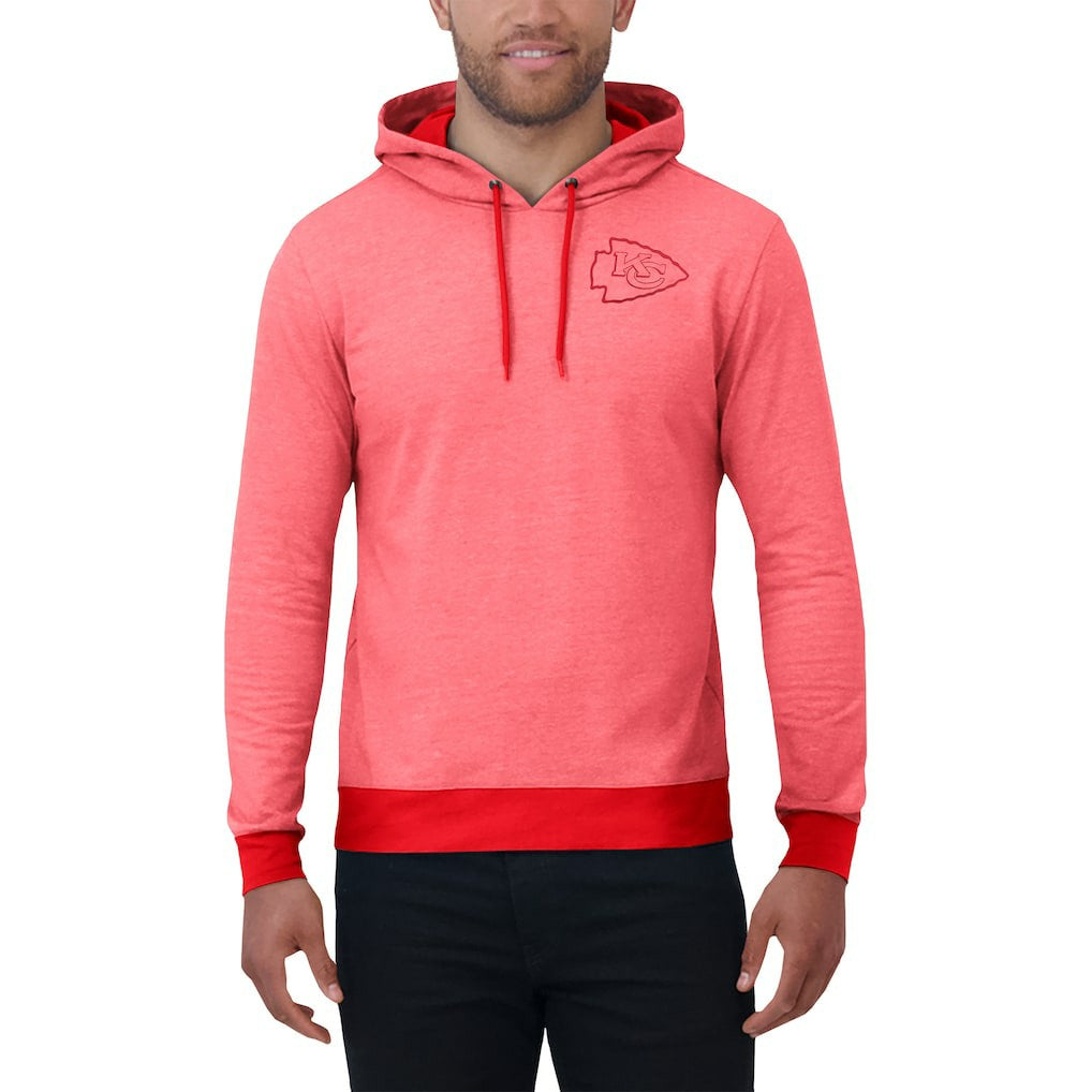 Kansas City Chiefs Darius Rucker Collection Tonal Knit Pullover Hoodie - Red online