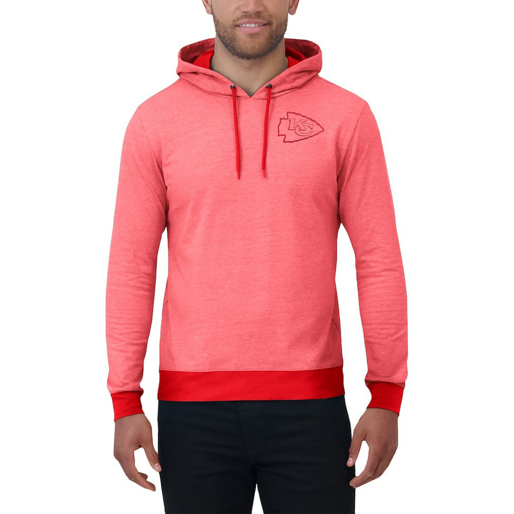 Kansas City Chiefs Darius Rucker Collection Tonal Knit Pullover Hoodie - Red online
