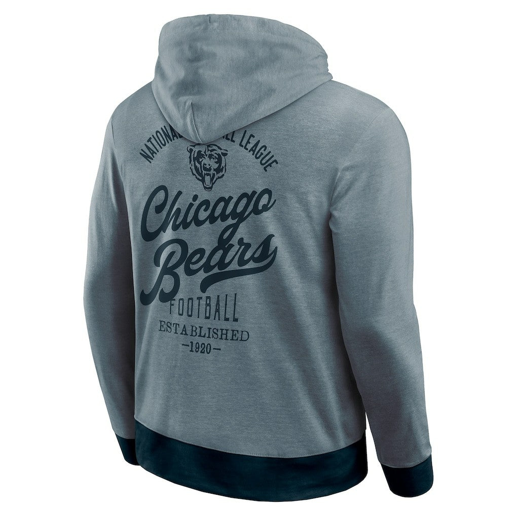 Chicago Bears Darius Rucker Collection Tonal Knit Pullover Hoodie - Navy cheap
