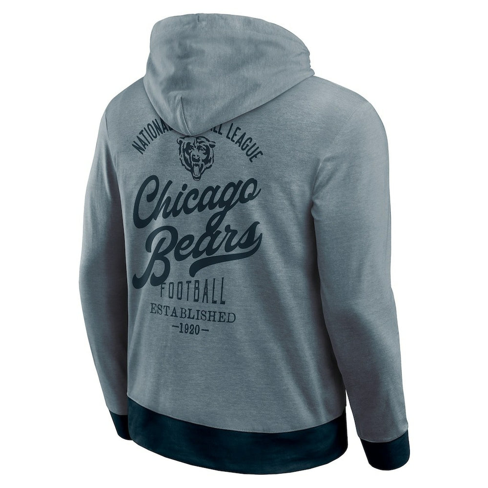 Chicago Bears Darius Rucker Collection Tonal Knit Pullover Hoodie - Navy cheap