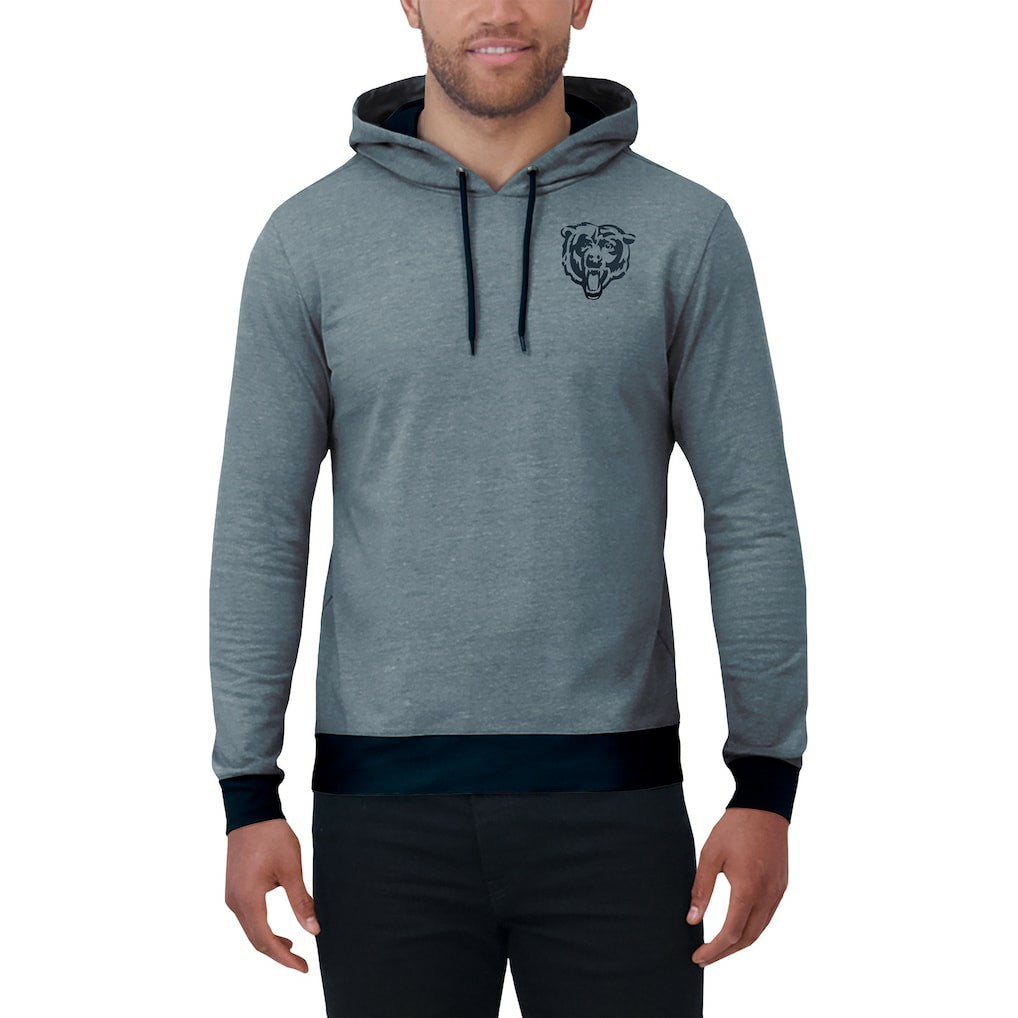 Chicago Bears Darius Rucker Collection Tonal Knit Pullover Hoodie - Navy cheap