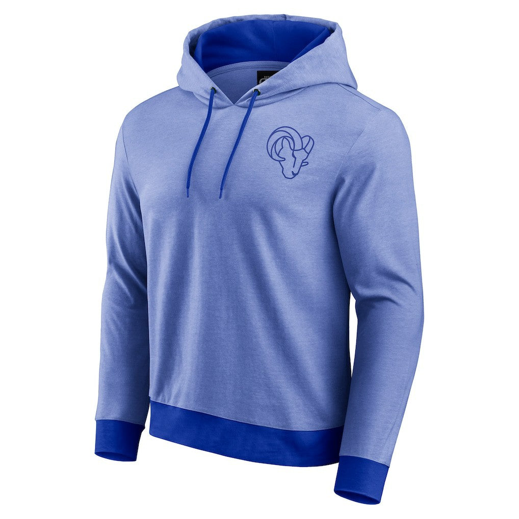 Los Angeles Rams Darius Rucker Collection Tonal Knit Pullover Hoodie - Royal sale
