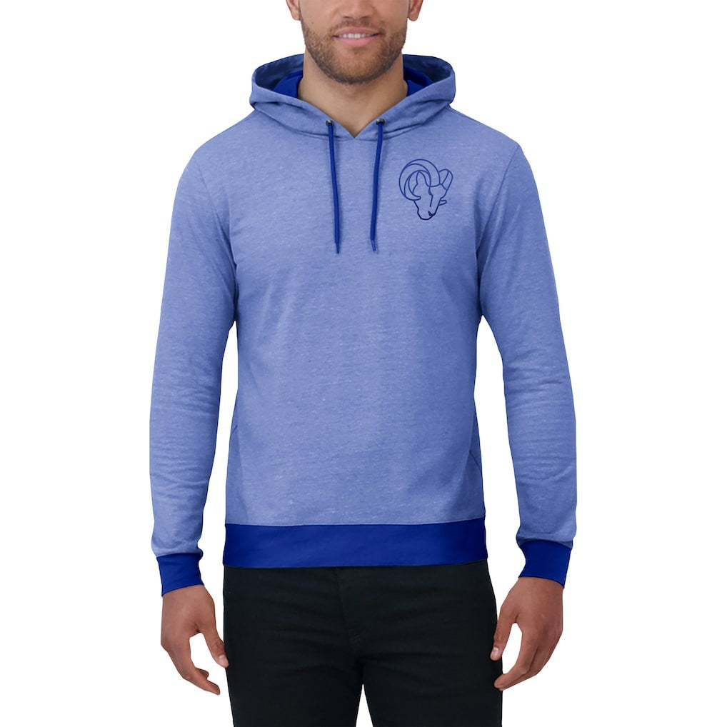 Los Angeles Rams Darius Rucker Collection Tonal Knit Pullover Hoodie - Royal sale