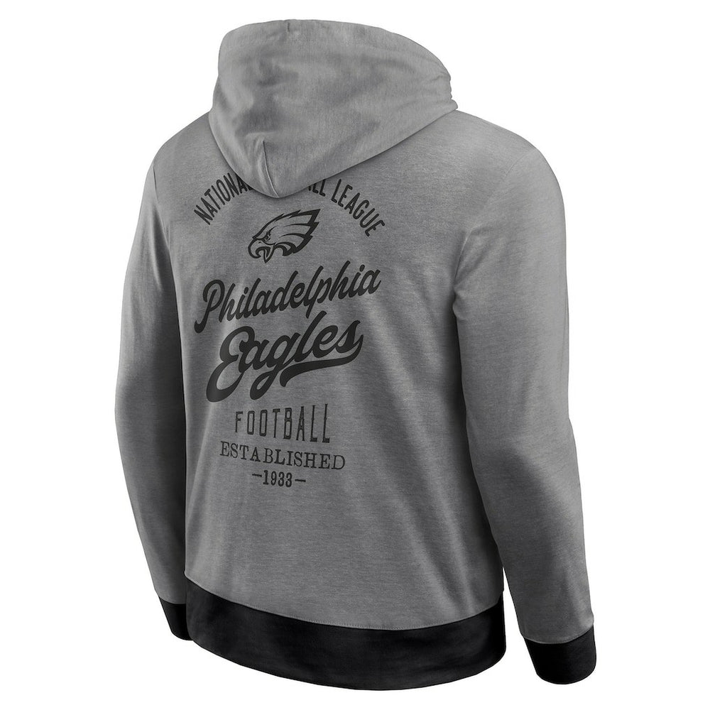 Philadelphia Eagles Darius Rucker Collection Tonal Knit Pullover Hoodie - Gray online