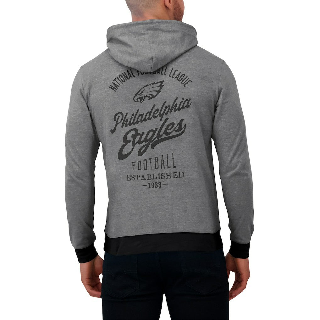 Philadelphia Eagles Darius Rucker Collection Tonal Knit Pullover Hoodie - Gray online