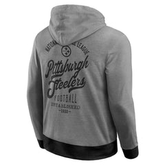 Pittsburgh Steelers Darius Rucker Collection Tonal Knit Pullover Hoodie - Black on sale