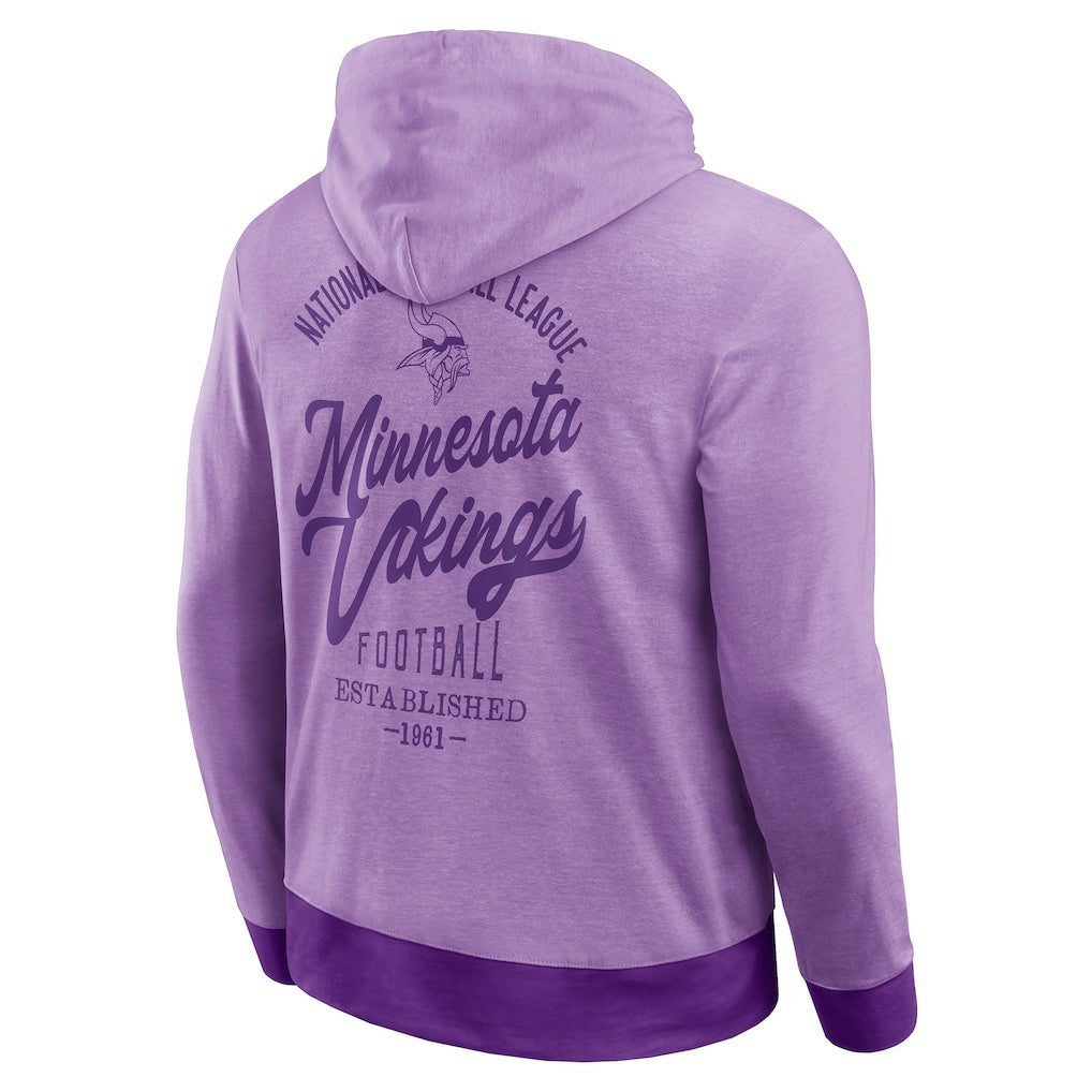 Minnesota Vikings Darius Rucker Collection Tonal Knit Pullover Hoodie - Purple online