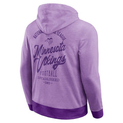Minnesota Vikings Darius Rucker Collection Tonal Knit Pullover Hoodie - Purple online