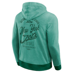 New York Jets Darius Rucker Collection Tonal Knit Pullover Hoodie - Green outlet