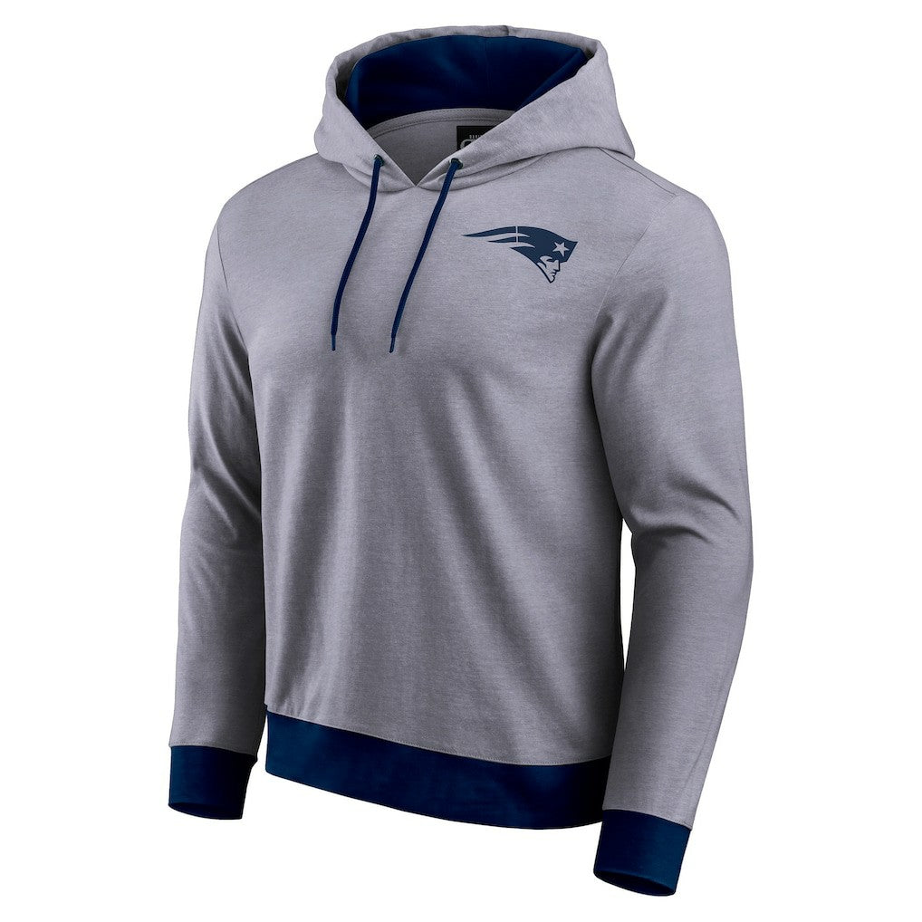 New England Patriots Darius Rucker Collection Tonal Knit Pullover Hoodie - Navy on sale