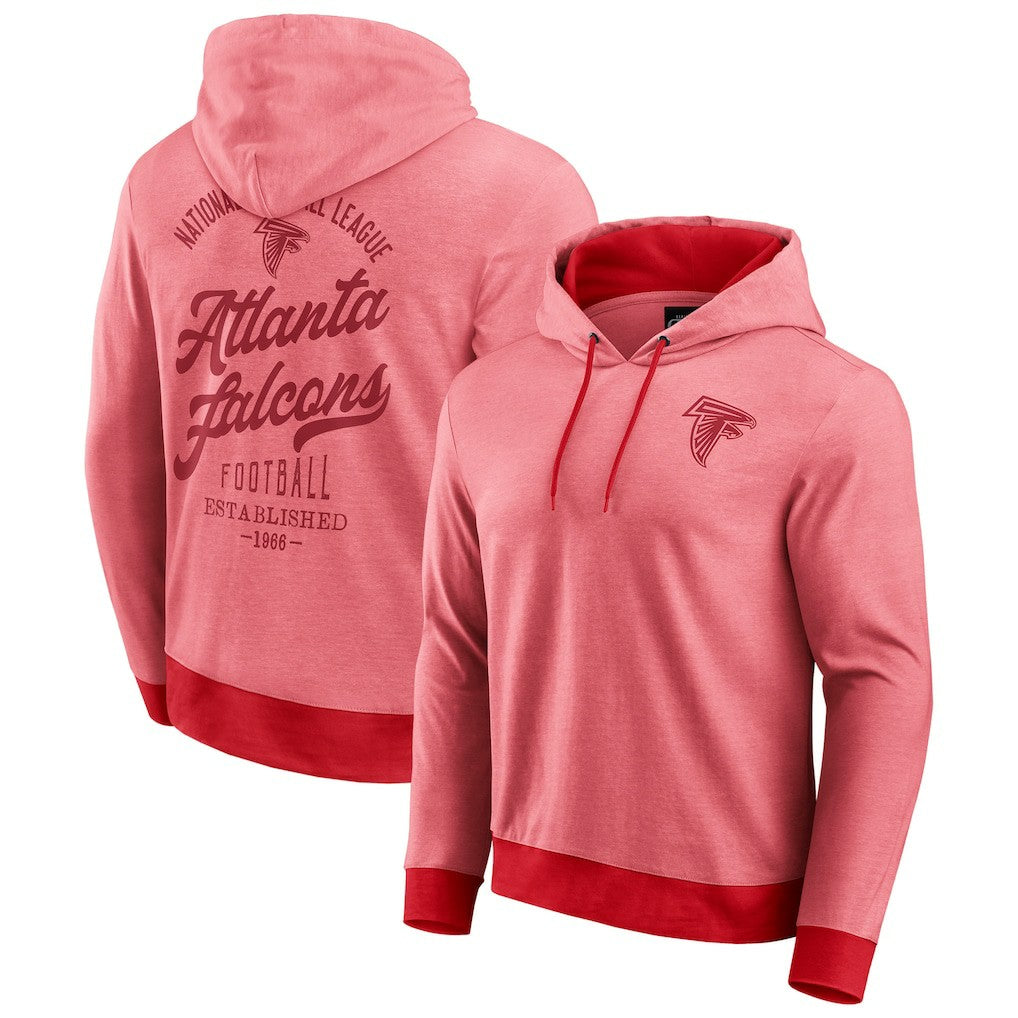 Atlanta Falcons Darius Rucker Collection Tonal Knit Pullover Hoodie - Red sale