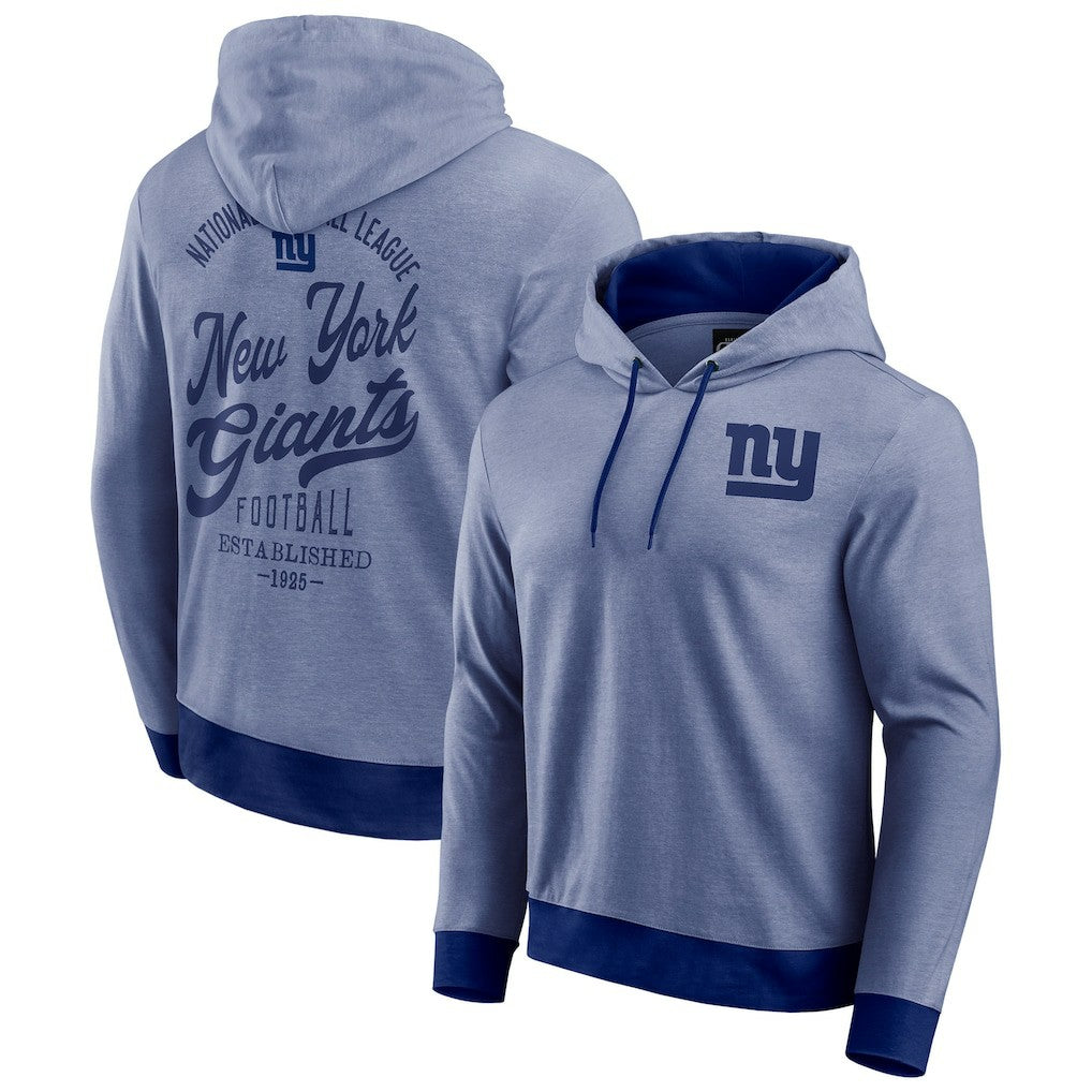 New York Giants Darius Rucker Collection Tonal Knit Pullover Hoodie - Royal online