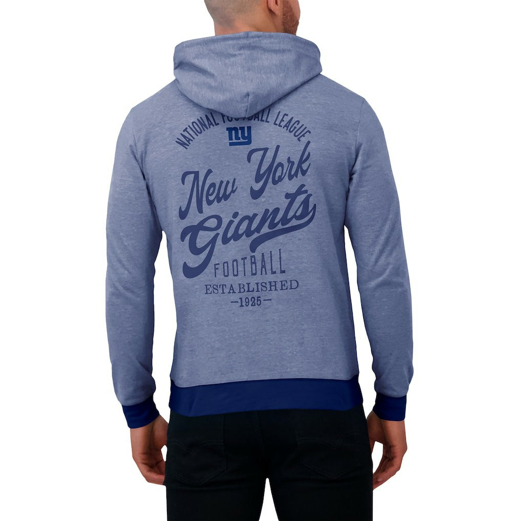 New York Giants Darius Rucker Collection Tonal Knit Pullover Hoodie - Royal online