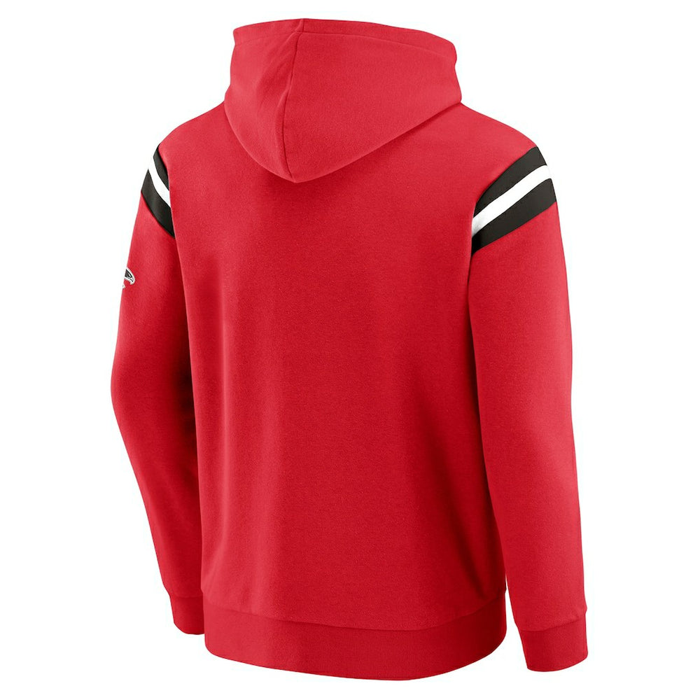 Atlanta Falcons Darius Rucker Collection Football Washed Pullover Hoodie - Red cheap