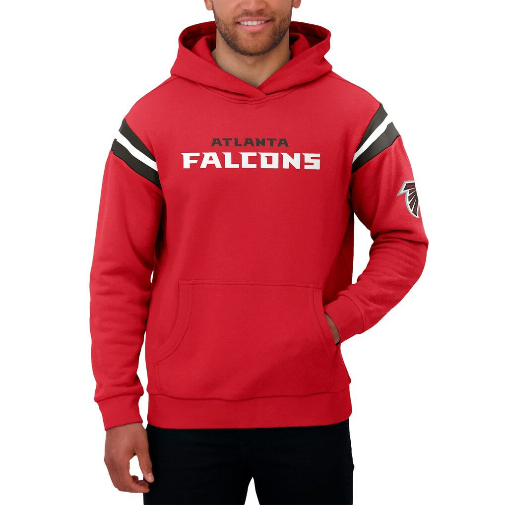 Atlanta Falcons Darius Rucker Collection Football Washed Pullover Hoodie - Red cheap