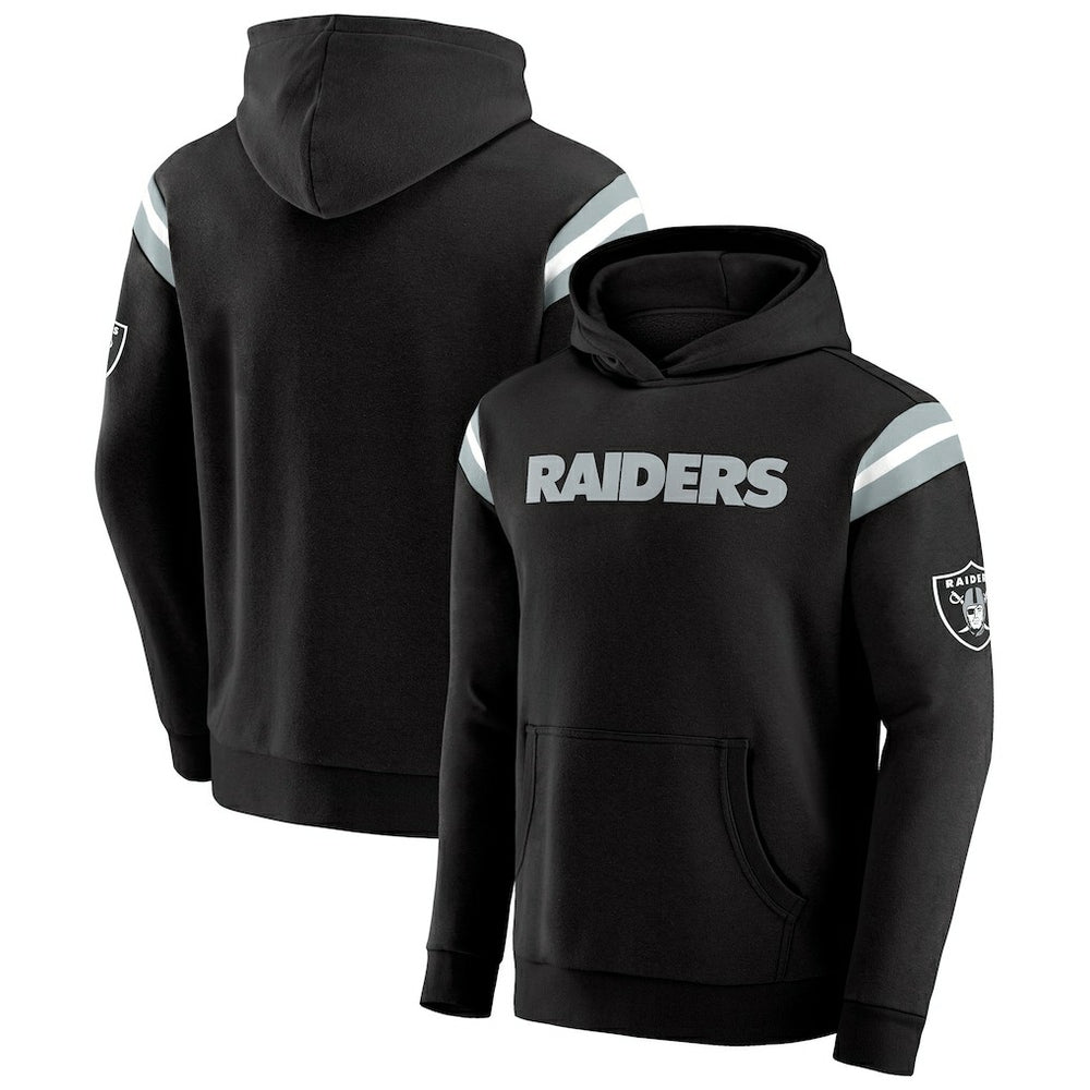 Las Vegas Raiders Darius Rucker Collection Football Washed Pullover Hoodie - Black on sale