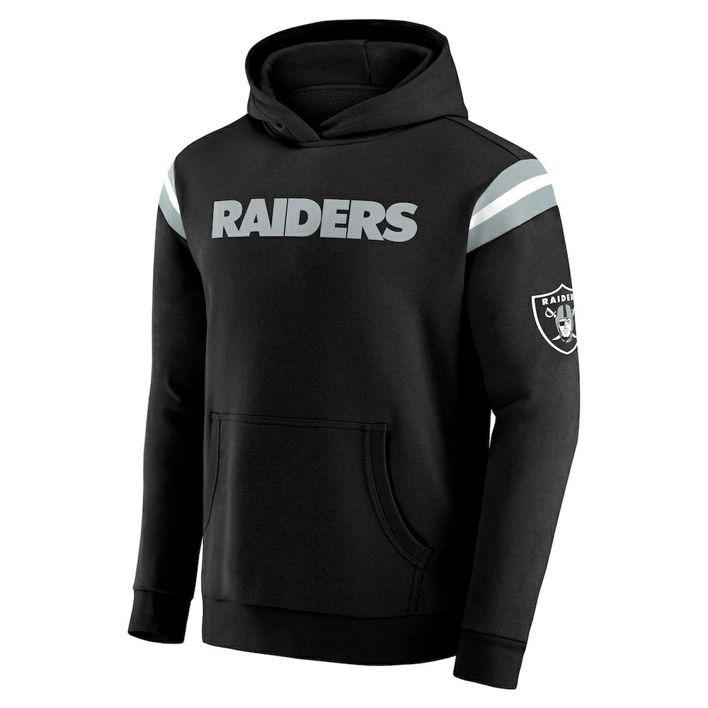 Las Vegas Raiders Darius Rucker Collection Football Washed Pullover Hoodie - Black on sale